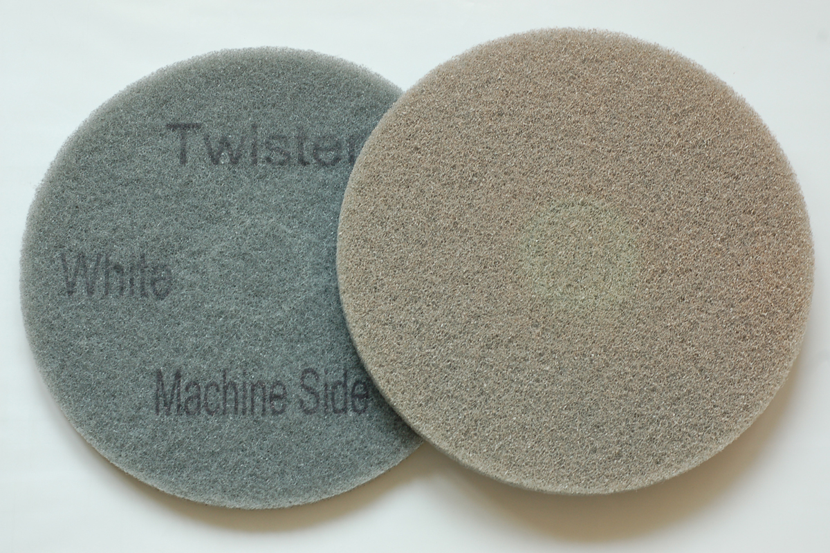 Twister Pad, weiß, 102 mm/4"
