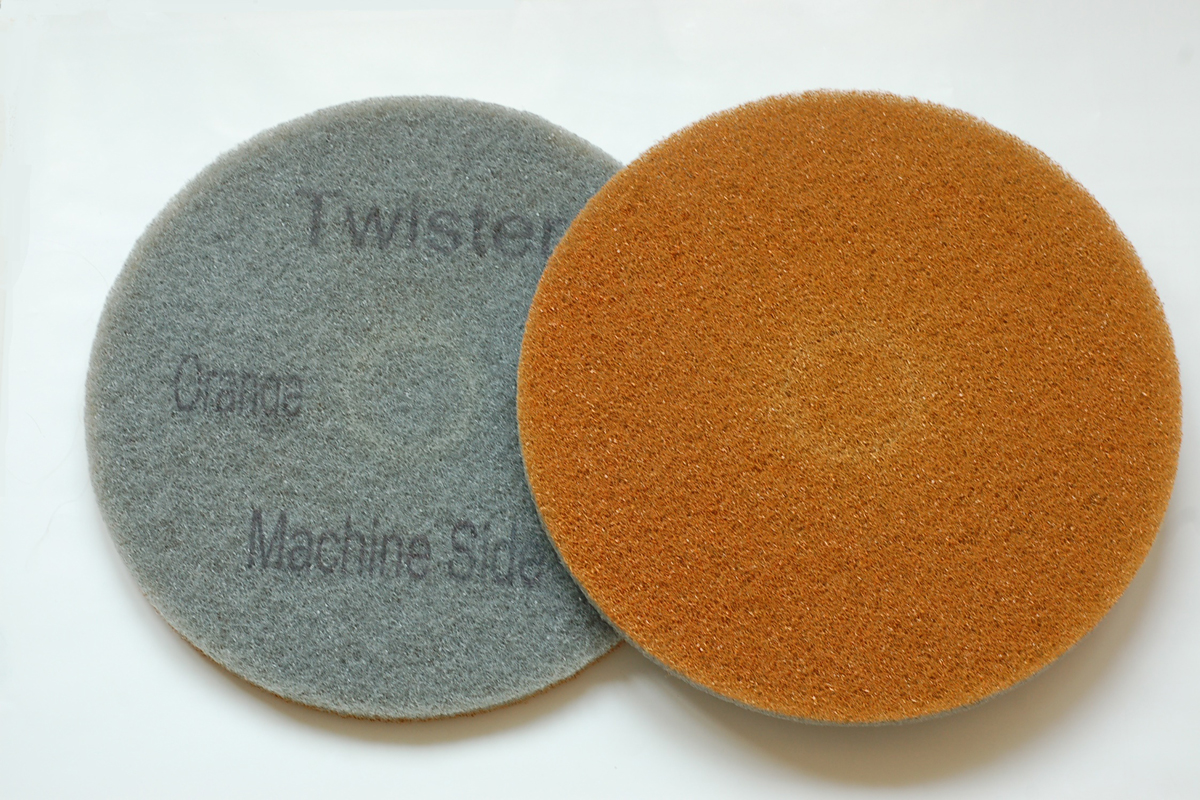 Twister Retail Pad, orange, 203mm/8"
